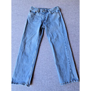 Levi's 550 Jeans Men's Classic Relaxed Fit Straight Cut Medium Wash 34x28.5